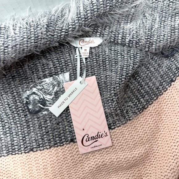 NWT Candies Open Front Knit Cardigan rSweater - Picture 4 of 7